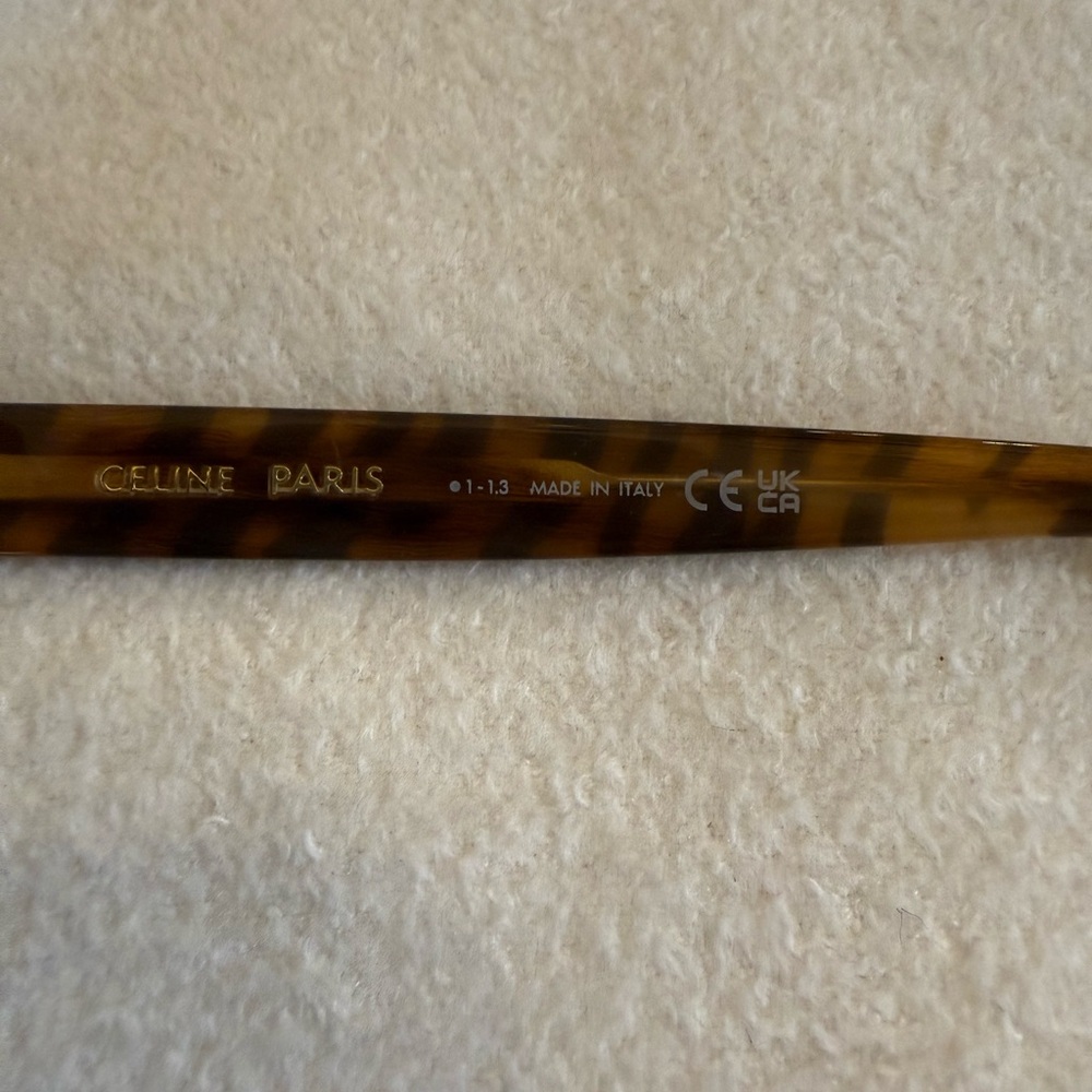 Celine Cat-Eye Tiger Print Sunglasses - Picture 5 of 16